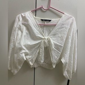 Cute zara white top
